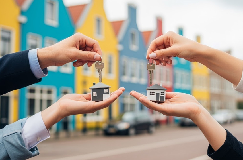 Voor elke nieuwe woning komen er gemiddeld 1,4 bestaande woningen vrij